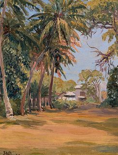 Horatio Nelson Poole (American, 1884-1949)      Hawaiian Landscape