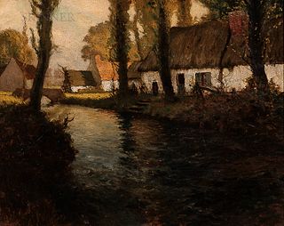 George Ames Aldrich (American, 1872-1941)      River in Brittany