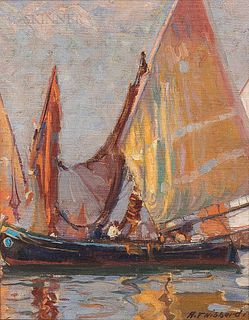 Aldro Thompson Hibbard (American, 1886-1972)      Venetian Sails