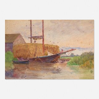 Thomas Pollock Anshutz, Boats by the Shore