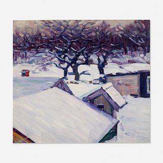 Charles Kaelin, Snowy Rooftops