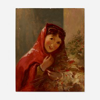Thomas Sully, Lady Carrying Holly Branches