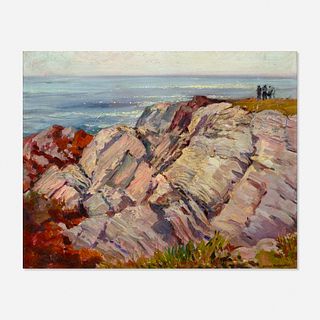 William Starkweather, Silvery Light on the Cliffs