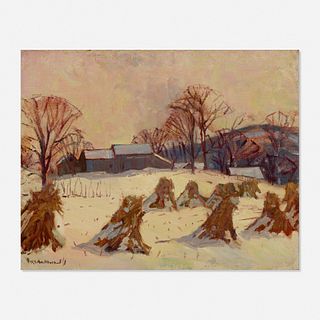 Robert Emmett Owen, Cornstalks in Winter