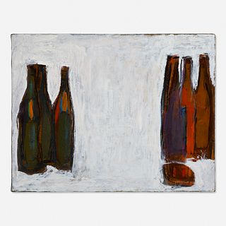 James Lechay, Separated Still Life with Bottles