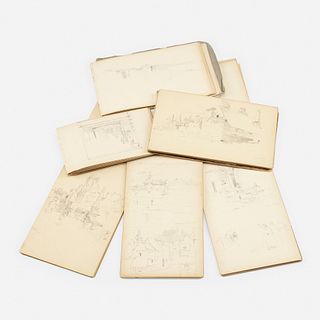 Charles J. Watson, six sketchbooks