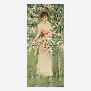 Hamilton Hamilton, Woman with Flowering Tree