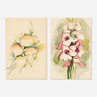 Florence Dreyfous, two works