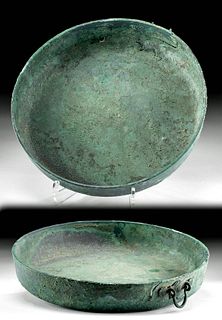 Roman Bronze Dish w/ Gorgeous Patina