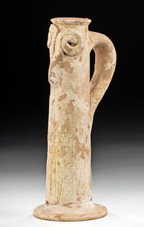 Rare Syro Hittite Pottery Pillar Figure w/ TL Test