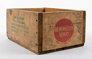 Remington - UMC Wooden Ammunition Crate 
