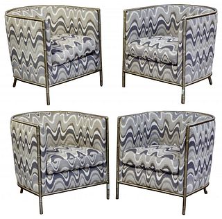 Bernhardt Upholstered Club Chairs