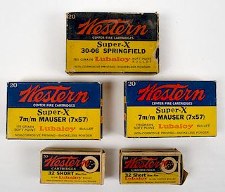 Group of Assorted  Western  Ammunition 