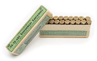 Winchester .45-70-405 Box of Cartridges 