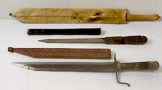 African Knives, Lot of Three 