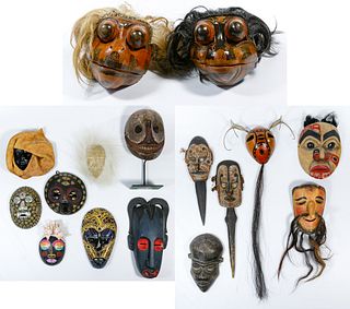 Tribal Mask Assortment