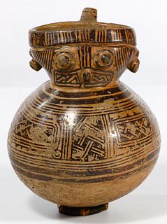 Pre-Columbian Figural Vessel