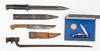 Assorted Knives and Bayonets 