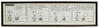 Charles Schultz (American, 1922-2000) 'Peanuts' Ink on Cardstock