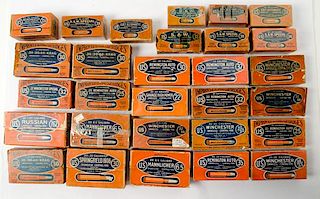 US Cartridge Co. Assorted Ammo Boxes, Lot of Forty-Five 