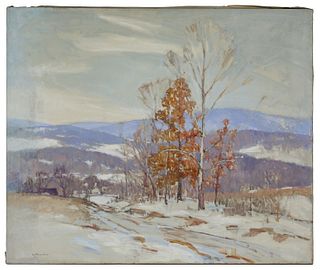 Karl C. Brandner (American, 1898-1961) Oil on Canvas