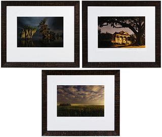 Frank Relle (American, b.1976) 'Nightscapes' and 'Nightshade' Series Photographs