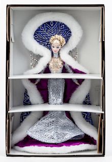 Three Limited Edition Bob Mackie International Beauty Collection Barbies