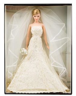 A Gold Label Carolina Herrera Bride Barbie