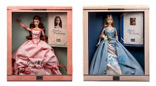 Two Collector Edition Grand Entrance Barbies