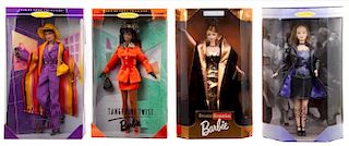 Six Fashion Themed Barbies