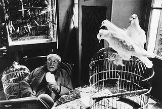 Henri Cartier-Bresson (1908-2004)  - Henri Matisse, Vence, France, 1944