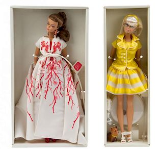 Two Silkstone Fashion Model Collection Barbies