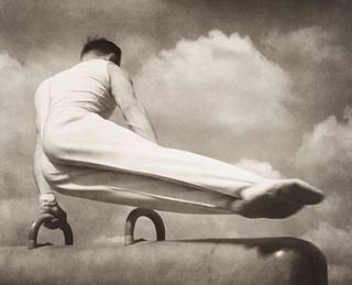 Leni Riefenstahl (1902-2003)  - Sul cavallo, 1936