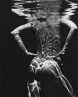 Brett Weston (1911-1993)  - Underwater Nude, years 1980