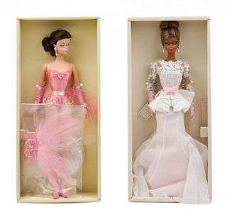 Three Gold Label Silkstone Fashion Model Collection Barbies