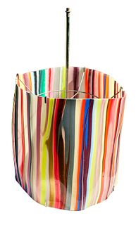 Color Resin Hanging Light (20th Century)