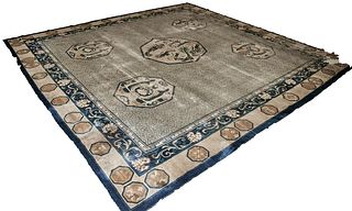 Oriental Carpet  (China Export, 19th Century)