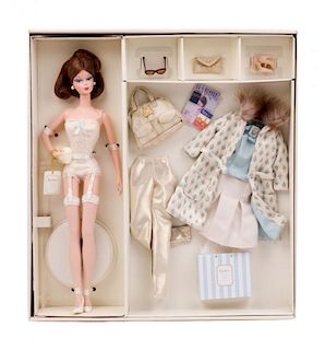 A Limited Edition Silkstone Fashion Model Collection Continental Holiday Barbie Giftset