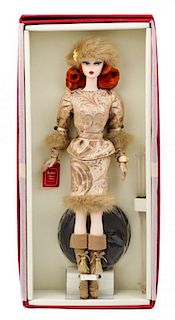 A Gold Label Silkstone Fashion Model Collection Ekaterina Barbie