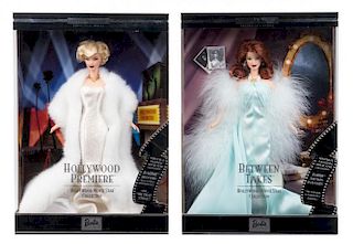 Four Hollywood Movie Star Collection Barbies