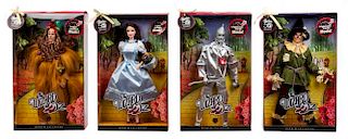 Seven Wizard of Oz Themed Barbies