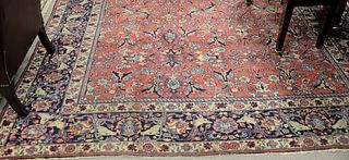 Tabriz carpet, 8'3" x 8'8".