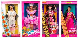 Seven Dolls of the World Collection Barbies