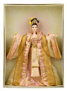 A Gold Label Empress of the Golden Blossom Barbie