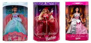 Five Princess Themed Barbies