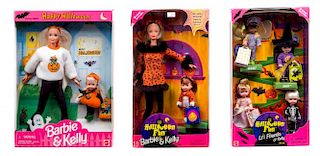 Three Barbie and Friends Halloween Sets