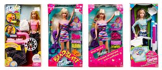 Four Craft Themed Barbies