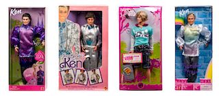 Seven Ken Dolls