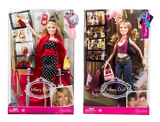 Four Pop Sensation Themed Barbies