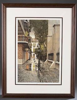 Paul de la Fille 3 lithographs of New Orleans.